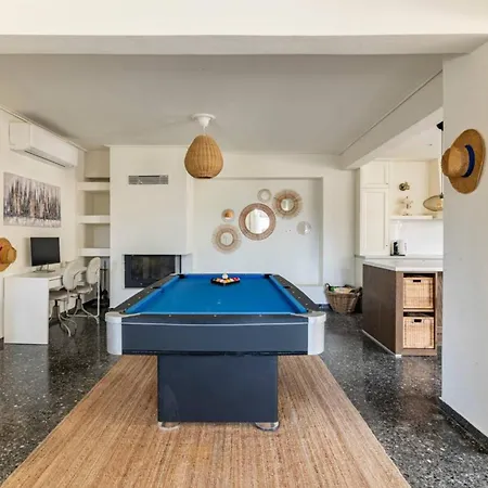 Rafia Loft Loutraki, Garden & Pool Table - *
