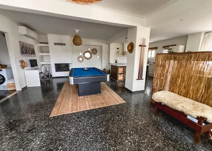 Holiday home Rafia Loft - Heated Pool & Billiard I Loutraki (Corinthia)