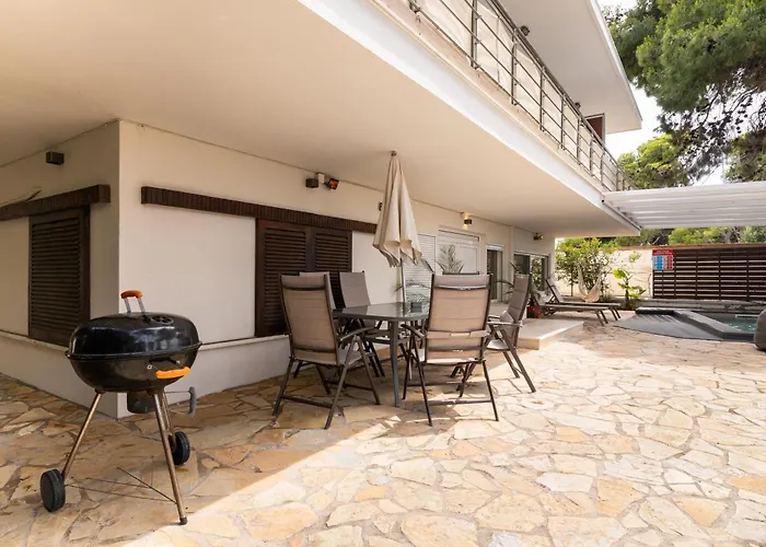 Rafia Loft - Heated Pool & Billiard I Loutraki (Corinthia)