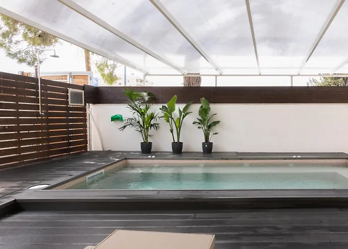 Rafia Loft - Heated Pool & Billiard I * Loutráki